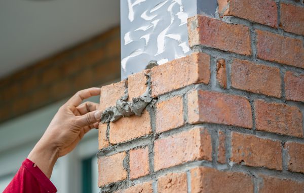 Brick Pillar Repair in Rockville