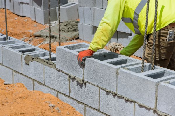 Concrete Blocks Installation in Rockville