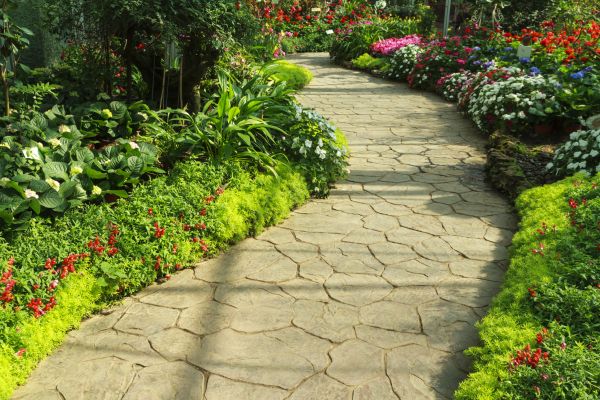 Stone Pathway Repair in Rockville