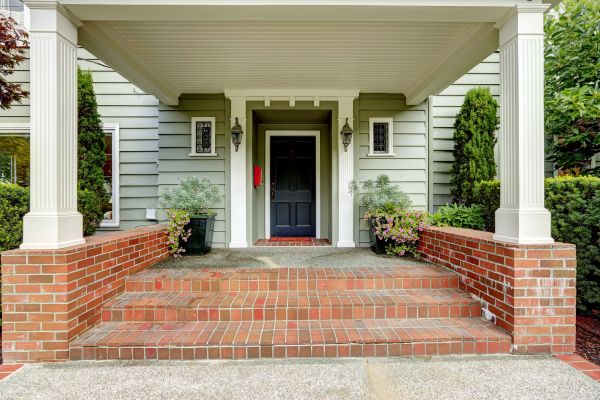 Front Porch Masonry Repair in Rockville