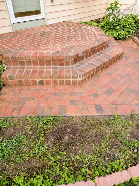 Brick Stoop Repair in Rockville