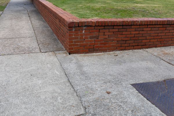 Brick Retaining Wall Repair in Rockville
